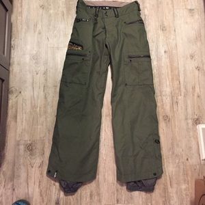Bonfire Snowpants. Ski/snowboard. Size small.