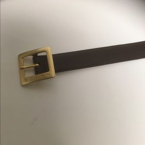 Coach brown belt. Size large