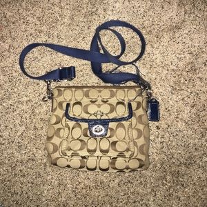 Coach cross the body purse