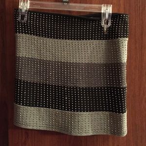 Beaded mini skirt. Size small. Never worn.