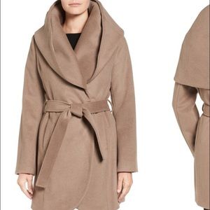 T Tahari wrap coat