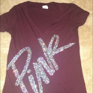 Victoria's Secret PINK BLING TSHIRT