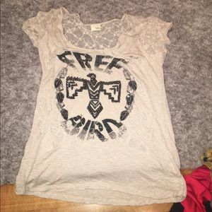 Shirt from the buckle