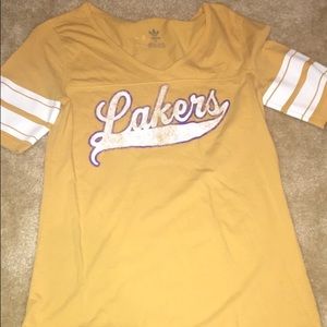LAKERS Adidas t shirt