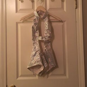 iheartraves holographic bodysuit