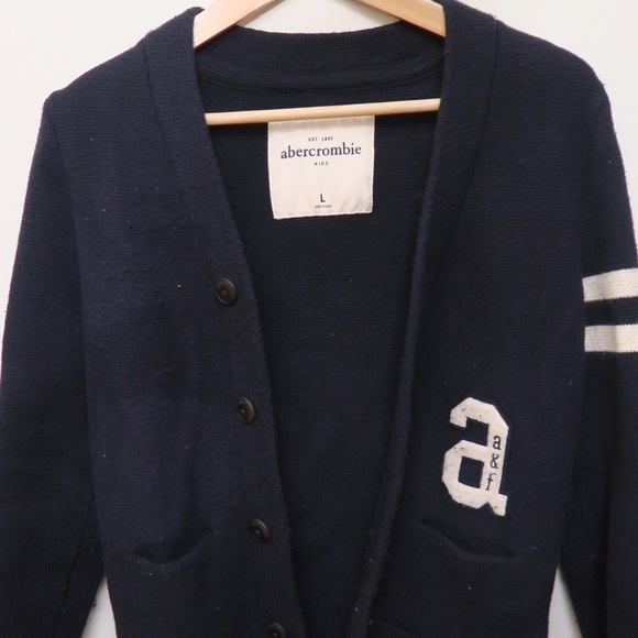 A&F kids cardigan