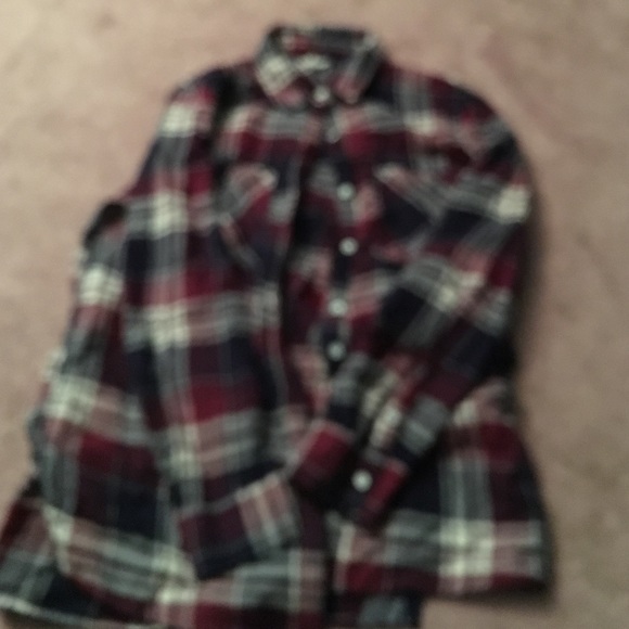 Plaid button down - Picture 2 of 3