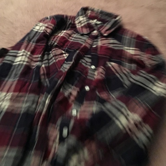 Plaid button down - Picture 3 of 3