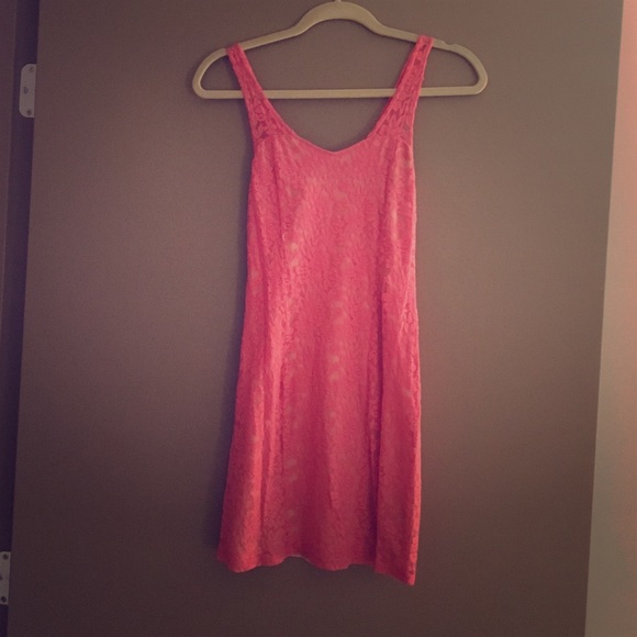 Guess short pink summer dress