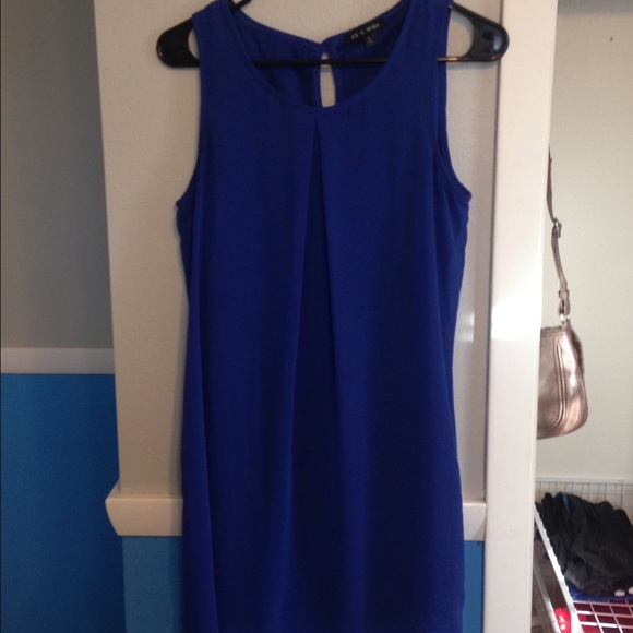 Flowy Blue Dress by As U Wish