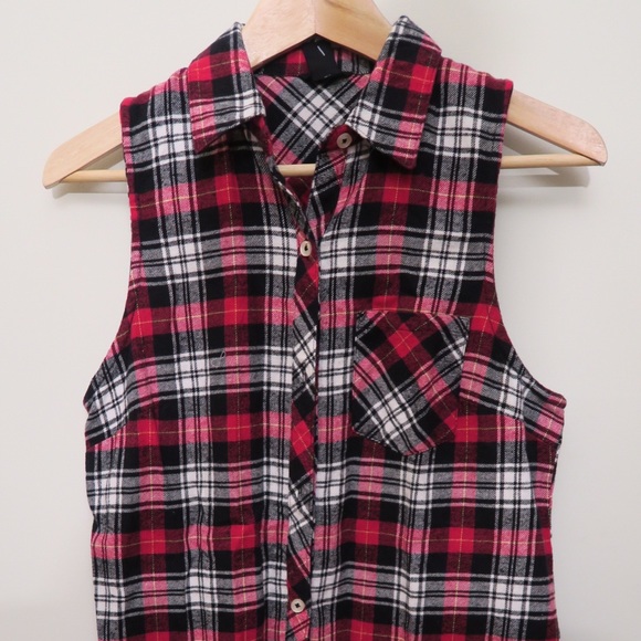 Forever 21 plaid shirt/ dress