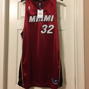 Miami Heat NBA jersey.
