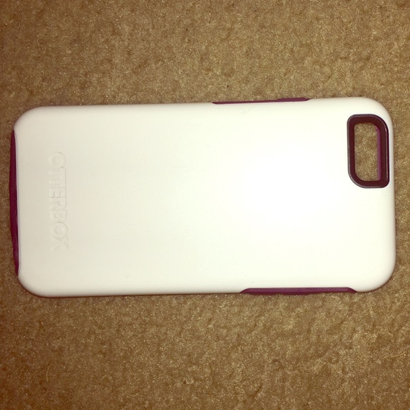 White & Purple iPhone 6/6s Otterbox Case
