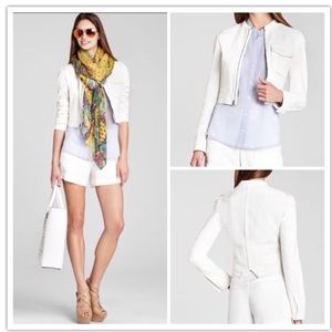 BCBG Maxazria Off White "Frankie" Jacket