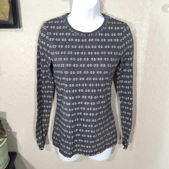 Mossimo Supply Co. Tops - 4/$20 Mossimo Gray & White Long Sleeve T-Shirt XS