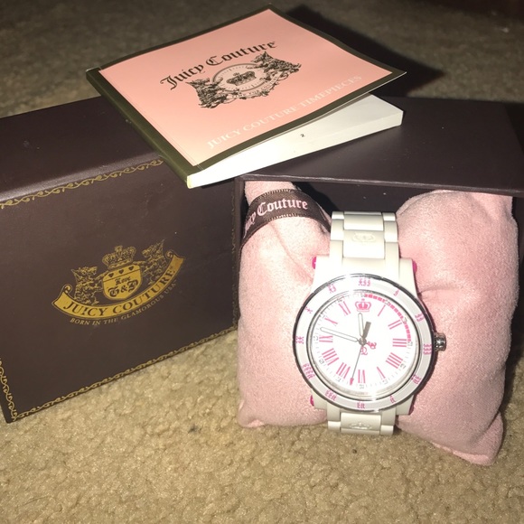 Juicy Couture Pink/White Watch!!!