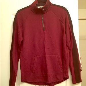 Victoria's Secret PINK Maroon Half-Zip