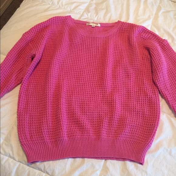 Pink sweater