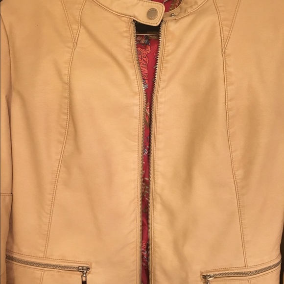 Soft leather jacket