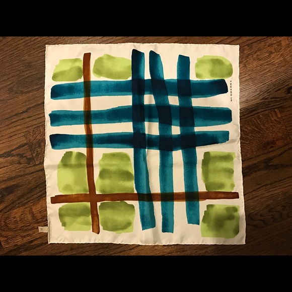Burberry silk scarf