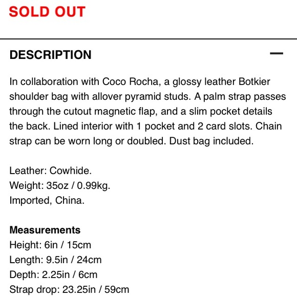 ๐โผ๏ธHP 3Xโผ๏ธ๐๐Rare Botkier Coco Richard Bag๐ - Picture 4 of 4