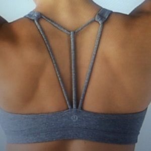 Lululemon Trinity Bra Grey size 10