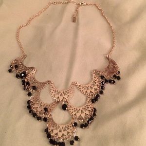 Faux gold necklace