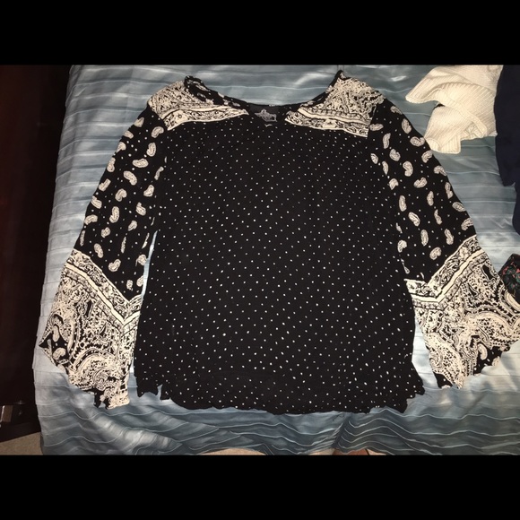 Boho-esque Print Top