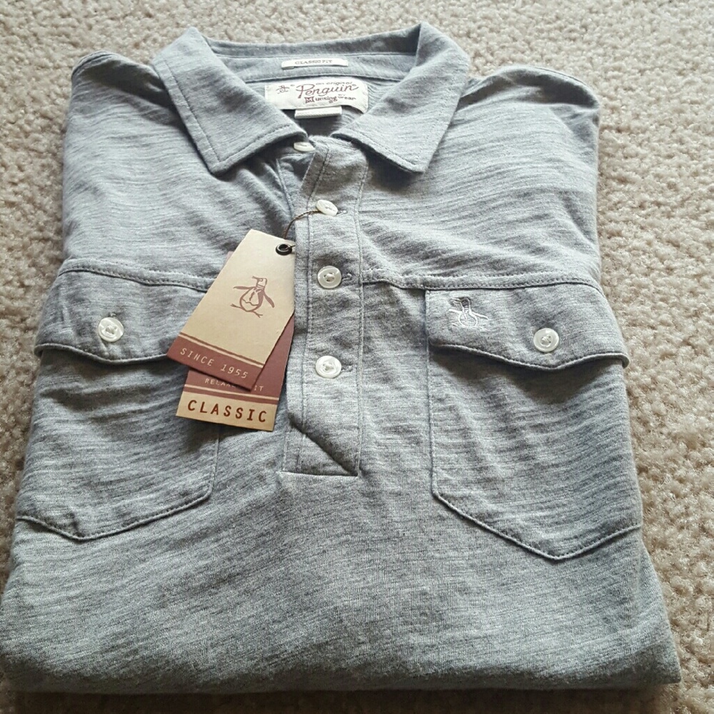 Original Penguin Polo Shirt - Medium - Picture 3 of 3
