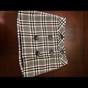 Express Plaid Mini Skirt Size 4