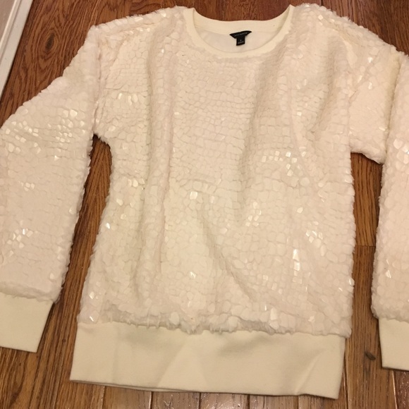 Ann Taylor Sweaters - Fun textured Ann Taylor sweatshirt - never worn