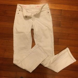 Lilly Pulitzer white Main Line Straight Leg Jean