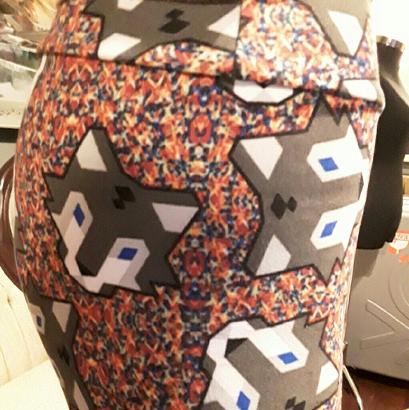 Lularoe Unicorn Rare Fox leggings - Picture 2 of 3