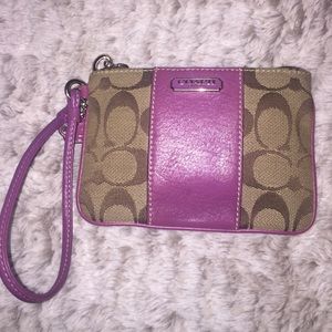 Coach Wristlet
