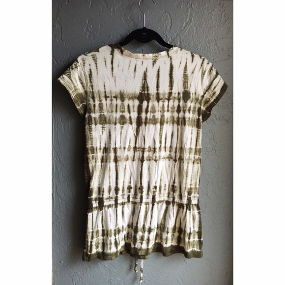 MICHAEL Michael Kors Tops - MICHAEL Michael Kors Tie Dye Top w/ Drawstring MICHAEL Michael Kors Tops - MICHAEL Michael Kors Tie Dye Top w/ Drawstring