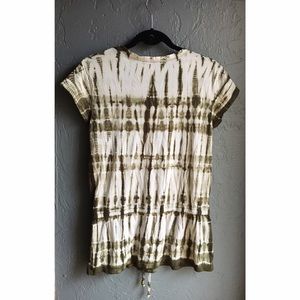 MICHAEL Michael Kors Tops - MICHAEL Michael Kors Tie Dye Top w/ Drawstring MICHAEL Michael Kors Tops - MICHAEL Michael Kors Tie Dye Top w/ Drawstring