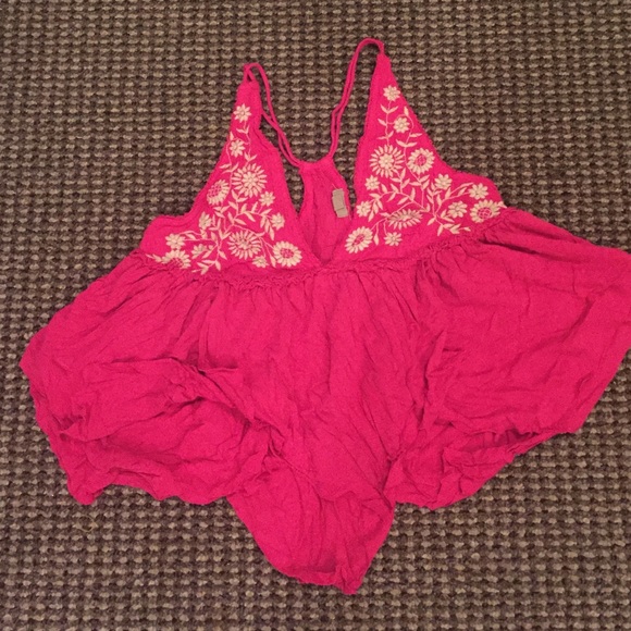 Pink summer time tank