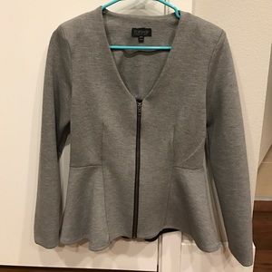 Topshop peplum jacket