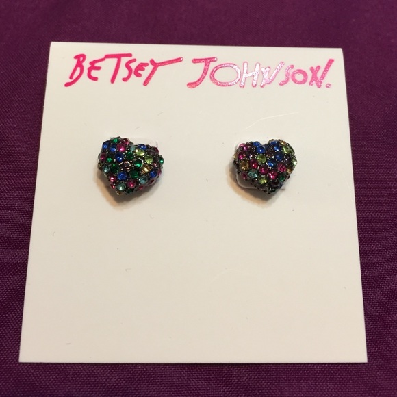 Brand new Betsy Johnson studs