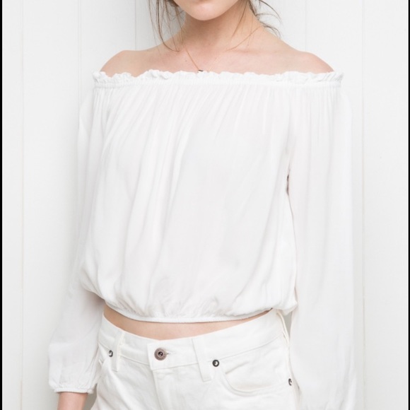 White Maura top
