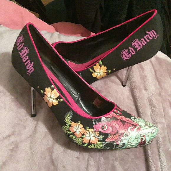 Ed Hardy heels