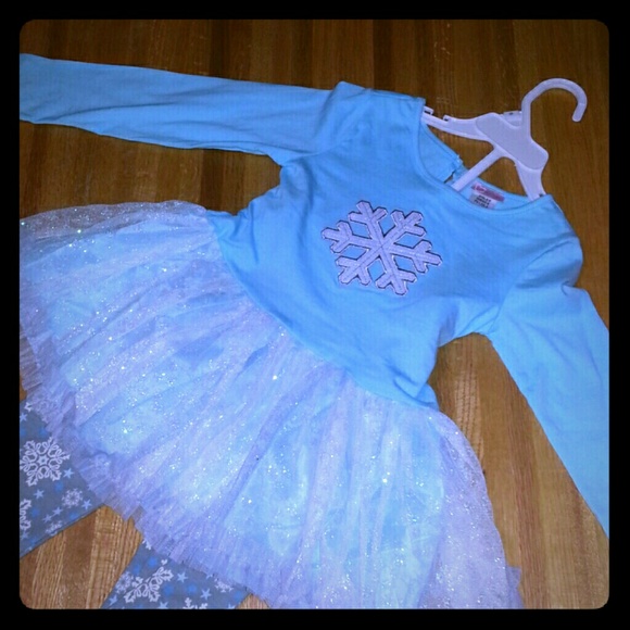 Girls snowflake outfit