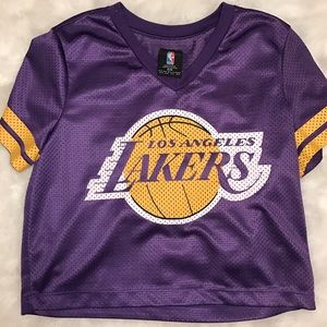 NBA lakers crop top