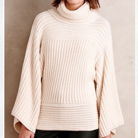 Anthropologie Oversized thick rib knit - Picture 3 of 5