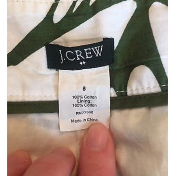 J Crew Leaf Skirt EUC - Picture 2 of 3