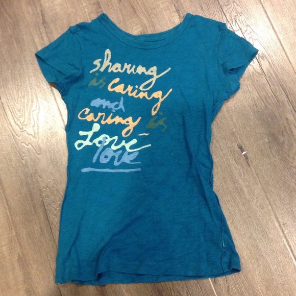 Turquoise shirt