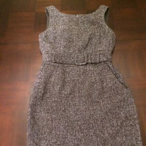 Banana Republic wool-blend tweed dress