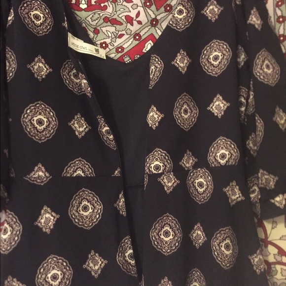 Boutique Find: Navy Dress with Medallion Design - Picture 3 of 3
