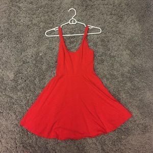 Red dress
