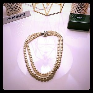 Double Strand of Pearls. BR Madmen Collection